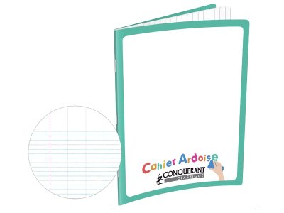 Zoom bild av SLATE EXERCISE BOOK 17 x 22 cm 48 pages