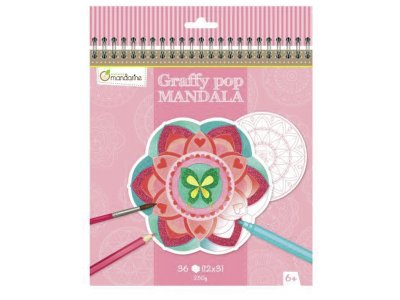 Zoom bild av MANDALA NOTEBOOK THE GARDEN