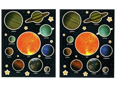 Zoom bild av THEMED STICKERS Solar system