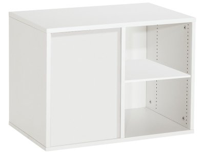 Zoom bild av DOUBLE-SIDED MELAMINE COATED CABINET H: 51 cm - L: 70.5 cm 2 she