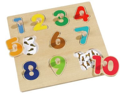 Zoom bild av Numbers LIFT-OUT PUZZLE
