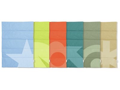 Zoom bild av 6 QUILTED BLANKETS (70 x 100 cm)