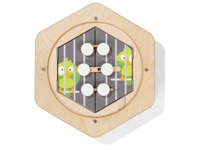 Zoom bild av HEXAGON ACTIVITY PANEL Bird cage