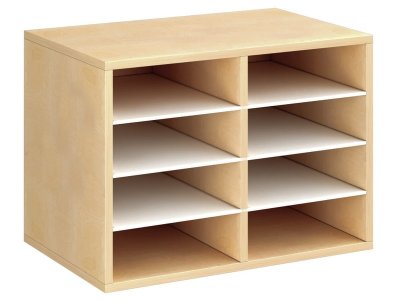 Zoom bild av MELAMINE COATED CABINET H: 51 cm - W: 70.5 cm 6 shelves