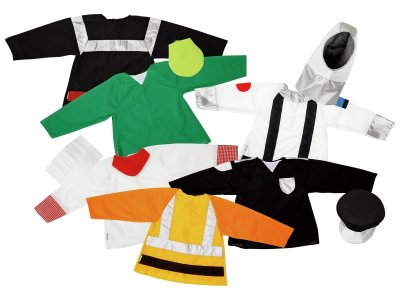 Zoom bild av MAXI PACK OF COSTUMES Occupations (No. 1)