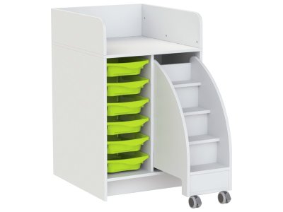 Zoom bild av KAZÉO CHANGING TABLE 70 cm with 6 stop-containers and 1 set of s