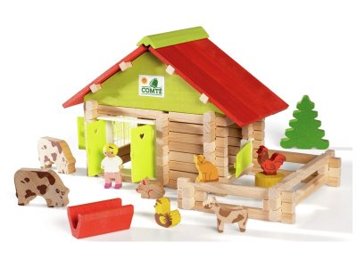 Zoom bild av CONSTRUCTION SET My farm 100 pieces