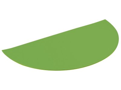 Zoom bild av PLAIN DOUBLE-SIDED SEMI CIRCULAR MAT