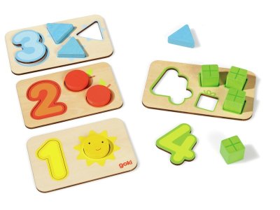 Zoom bild av Learn to count LIFT-OUT PUZZLE