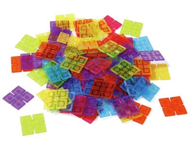 Zoom bild av Interlox CONSTRUCTION SET squares