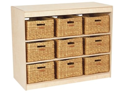 Zoom bild av TINY TOT STORAGE CABINET H. 83 cm 9 baskets 2 shelves