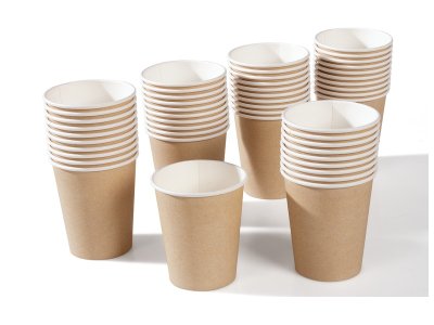 Zoom bild av NATURAL CARDBOARD BEAKERS 25 cl