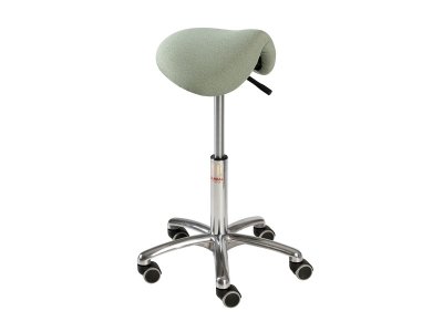 Zoom bild av ADJUSTABLE MOBILE STOOL Saddle seat