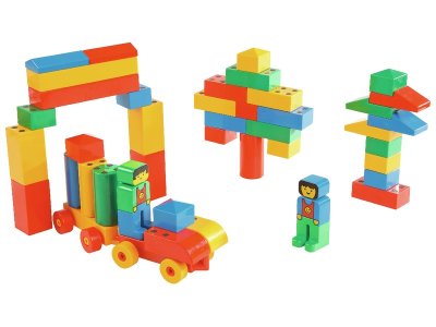 Zoom bild av Magnetico CONSTRUCTION 42 pieces