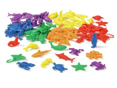 Zoom bild av Marine animals SORTING FIGURES