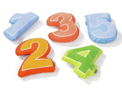 Zoom bild av MAXI PACK OF 5 DECORATIVE NUMBER CUSHIONS