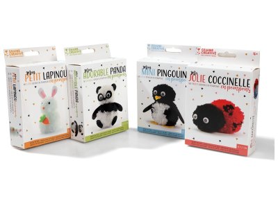 Zoom bild av POMPOMS KITS Animals