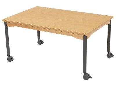 Zoom bild av NOISE-REDUCING TABLE LEGS WITH CASTORS 120x80 cm rectangle