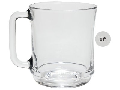 Zoom bild av TEMPERED GLASS MUGS TO DECORATE Mugs