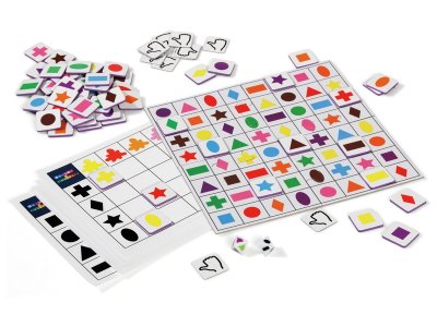 Zoom bild av SHAPES AND COLOURS GAME