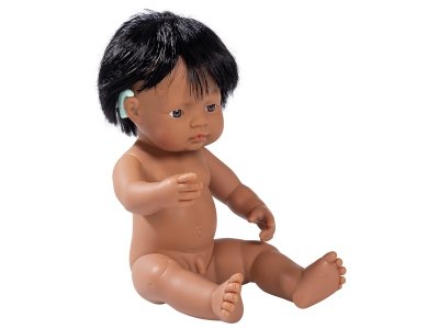 Zoom bild av INCLUSIVE DOLL 38 CM Terence (HEARING AID)