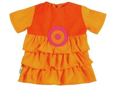 Zoom bild av Doll RUFFLE DRESS size 1