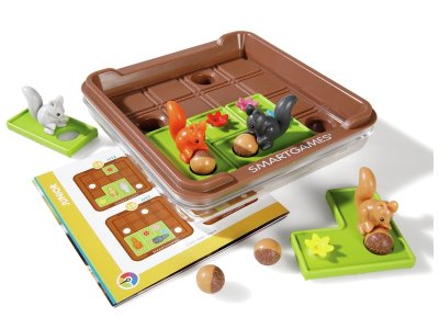 Zoom bild av LOGIC GAME Hide the hazelnuts