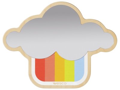 Zoom bild av SMALL DECORATIVE MIRROR Rainbow