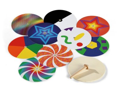 Zoom bild av OPTICAL ILLUSION SPINNING TOP