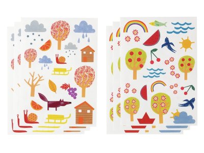 Zoom bild av GIANT THEMED STICKERS Seasonal mattress