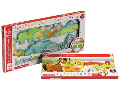 Zoom bild av Alphabet and numbers PUZZLE MAXI PACK