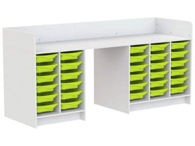 Zoom bild av KAZÉO CHANGING TABLE 238 cm 30 stop-containers