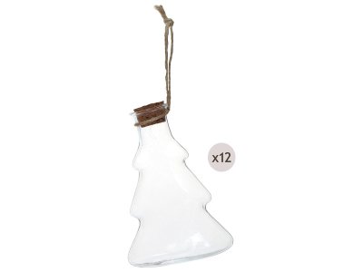 Zoom bild av GLASS HANGERS TO DECORATE Christmas trees