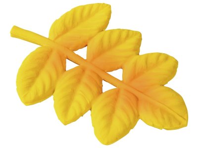 Zoom bild av TEETHING RATTLE Walnut leaf