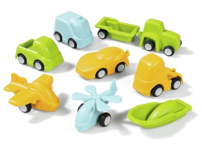 Zoom bild av MAXI PACK OF 9 LITTLE ECO-FRIENDLY CARS