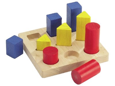 Zoom bild av TRAY PUZZLE Forest of Shapes