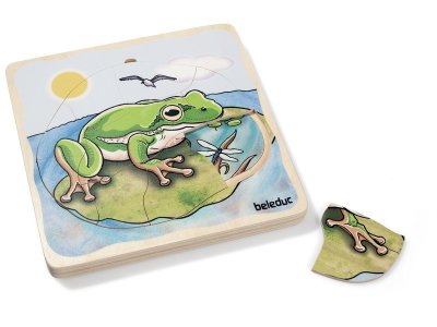Zoom bild av LIFE CYCLE PUZZLE Animals Frog