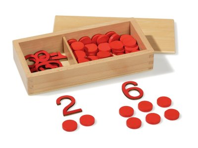 Zoom bild av CUT-OUT NUMBERS AND TOKENS