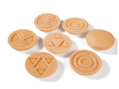 Zoom bild av Shapes to assemble SENSORY PEBBLES