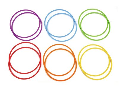 Zoom bild av FLAT HOOP Ø 60 cm - MAXI PACK OF 12