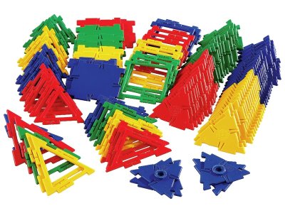 Zoom bild av FIRST Polydron CONSTRUCTIONS set of 126 pieces