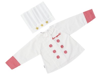 Zoom bild av PREMIUM COSTUME Chef with hat