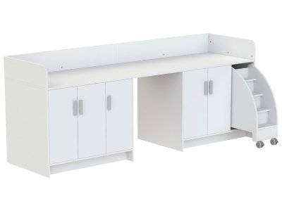 Zoom bild av KAZÉO CHANGING TABLE 272 cm 12 shelves, 5 doors and 1 set of ste