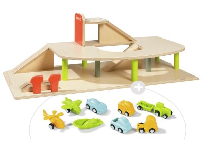 Zoom bild av MAXI PACK Garage circuit + 9 vehicles