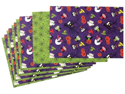 Zoom bild av SHEETS OF THEMED PAPER Halloween Owls