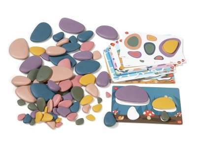 Zoom bild av RAINBOW MULTI-ACTIVITY PEBBLES Pastels