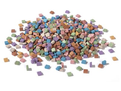 Zoom bild av ANTIQUE MOSAIC PIECES Pearlised colours