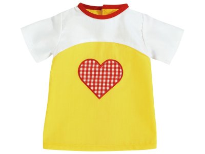 Zoom bild av Doll HEART DRESS size 1
