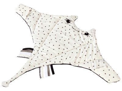 Zoom bild av SOOTHING WEIGHTED CUDDLY TOY Red the manta ray