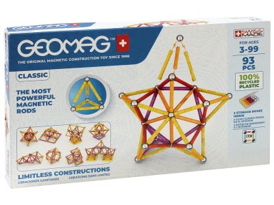 Zoom bild av Geomag Classic MAGNETIC CONSTRUCTION 93 pieces
